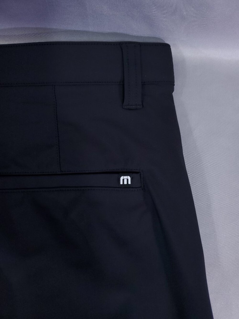 TravisMathew Hero Hour Golf Shorts Mens 34 Black Performance Athletic 8" Inseam - Picture 6 of 15